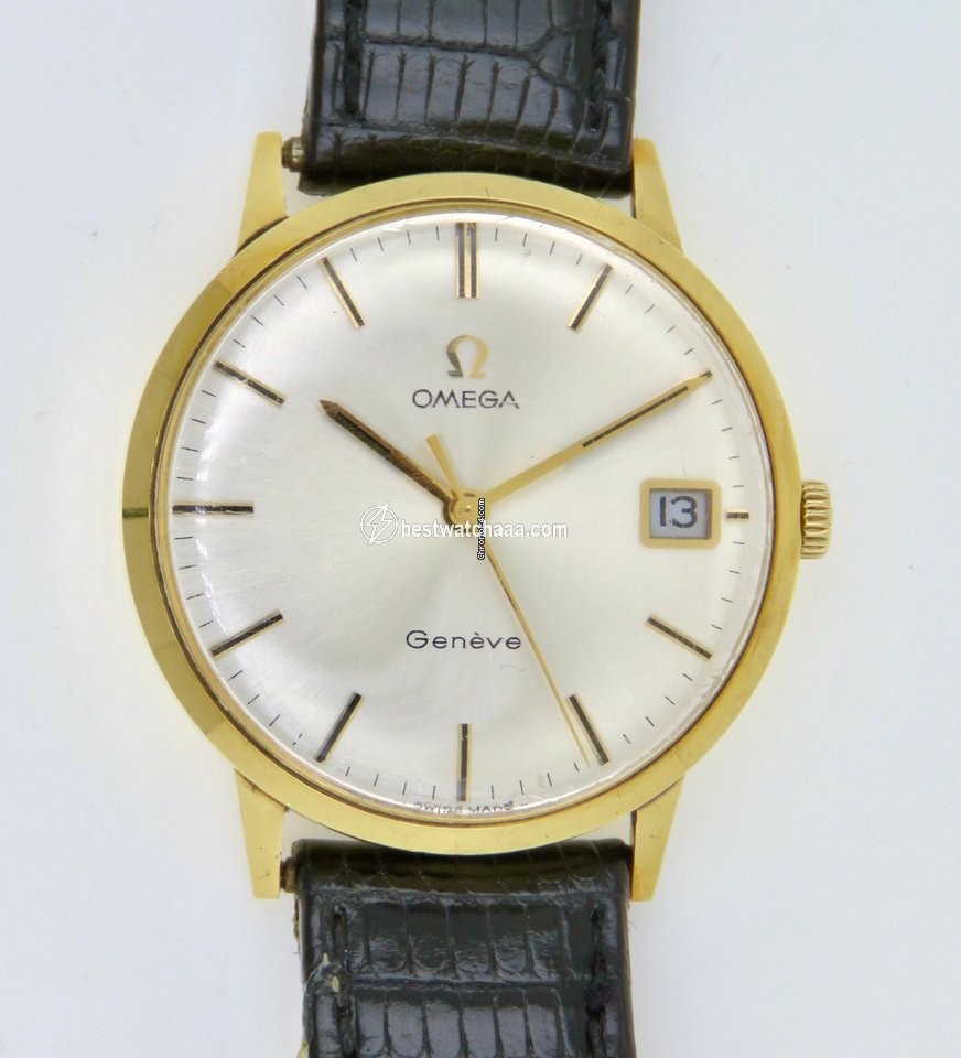 Omega Mens watch Unisex Manual winding Gold Steel 132041