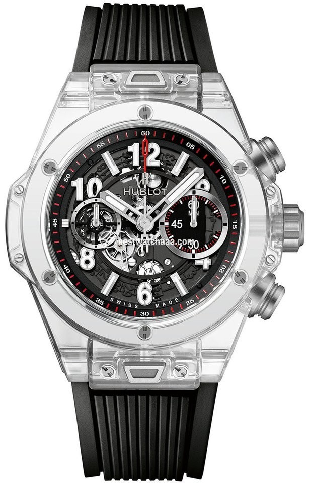 Hublot Big Bang Unico Mens watch Unisex Automatic 411.jx.1170.rx Magic Sapphire