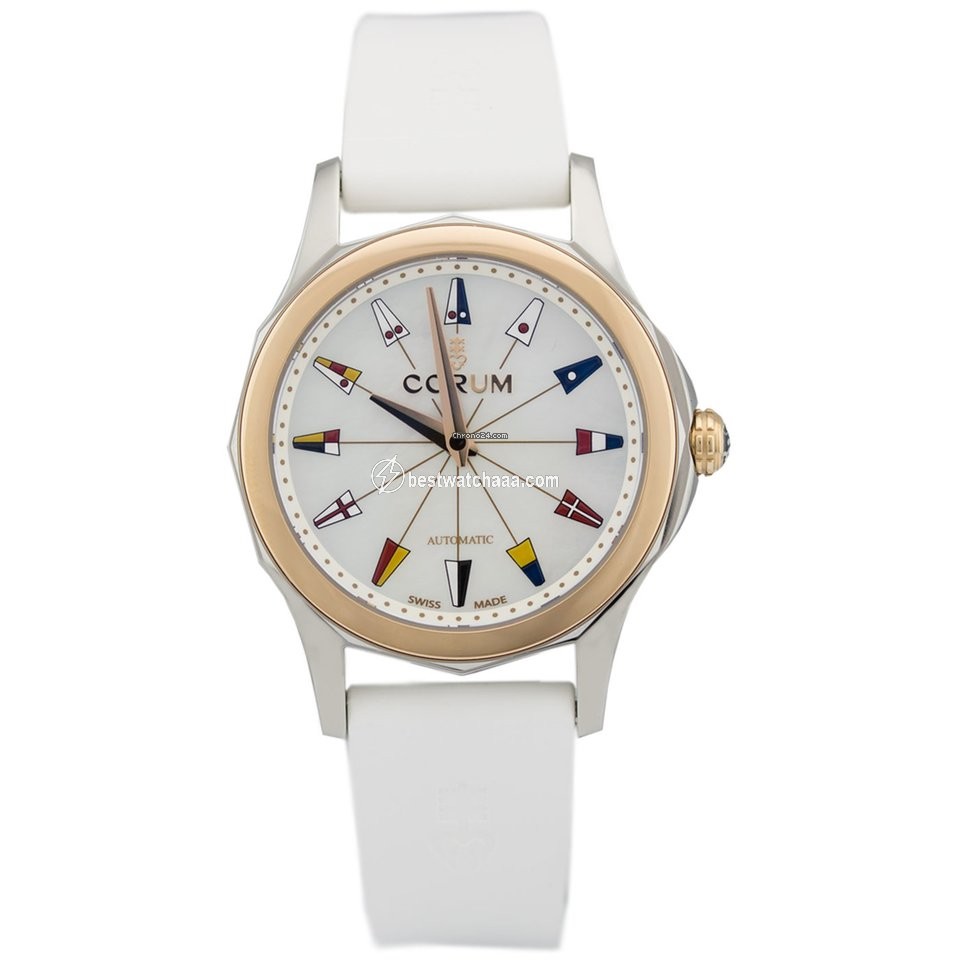 Corum Admirals Cup Womens watch Automatic Steel A400 02974 - 400.100.24 0379 PN13