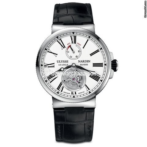 Ulysse Nardin Marine Tourbillon Mens watch Unisex Automatic Steel 1283-181 E0