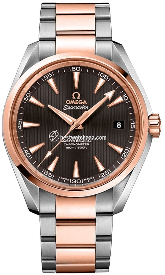 Omega Seamaster Aqua Terra Mens watch Unisex Automatic Gold Steel 231.20.42.21.06.003
