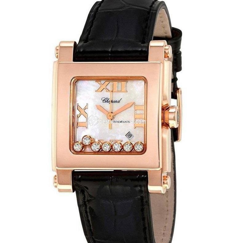 Chopard Happy Sport Womens watch Quartz Rose gold 275321-5001