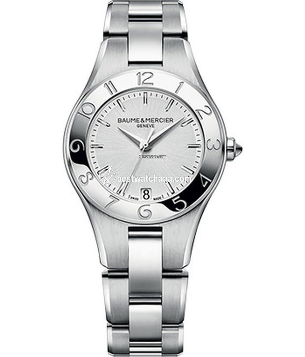 Baume & Mercier Linea Mens watch Unisex Quartz Silver MOA10009