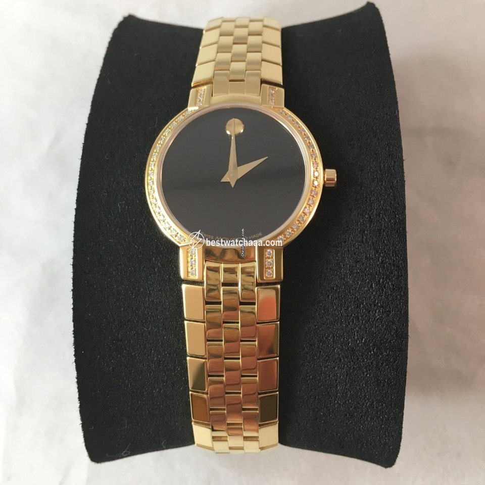 Movado Faceto Womens watch Quartz Steel 0605147