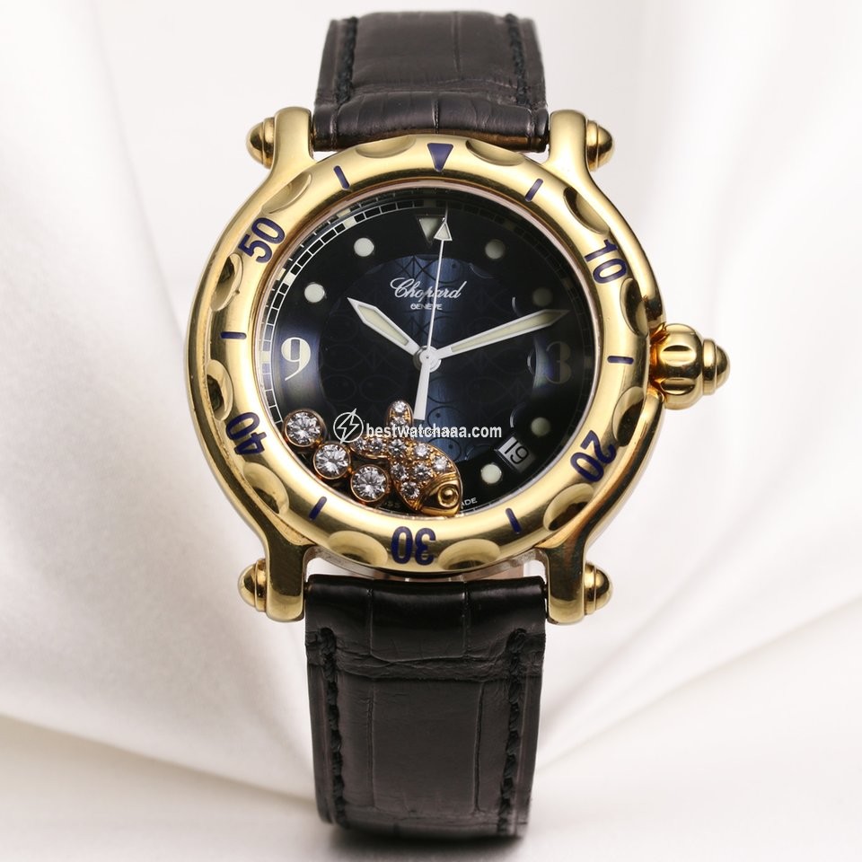 Chopard Happy Sport Womens watch Quartz Yellow gold 28 3528