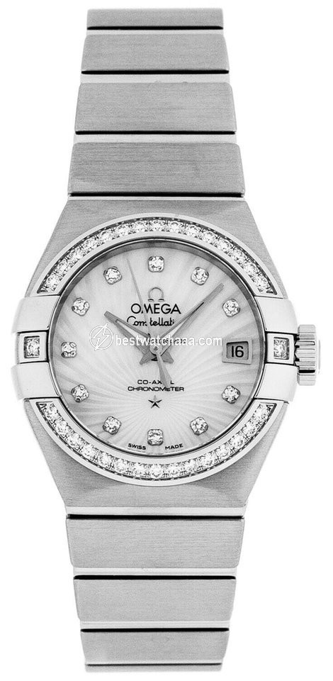 Omega Constellation Ladies Womens watch Quartz Steel 123.15.27.20.55.001