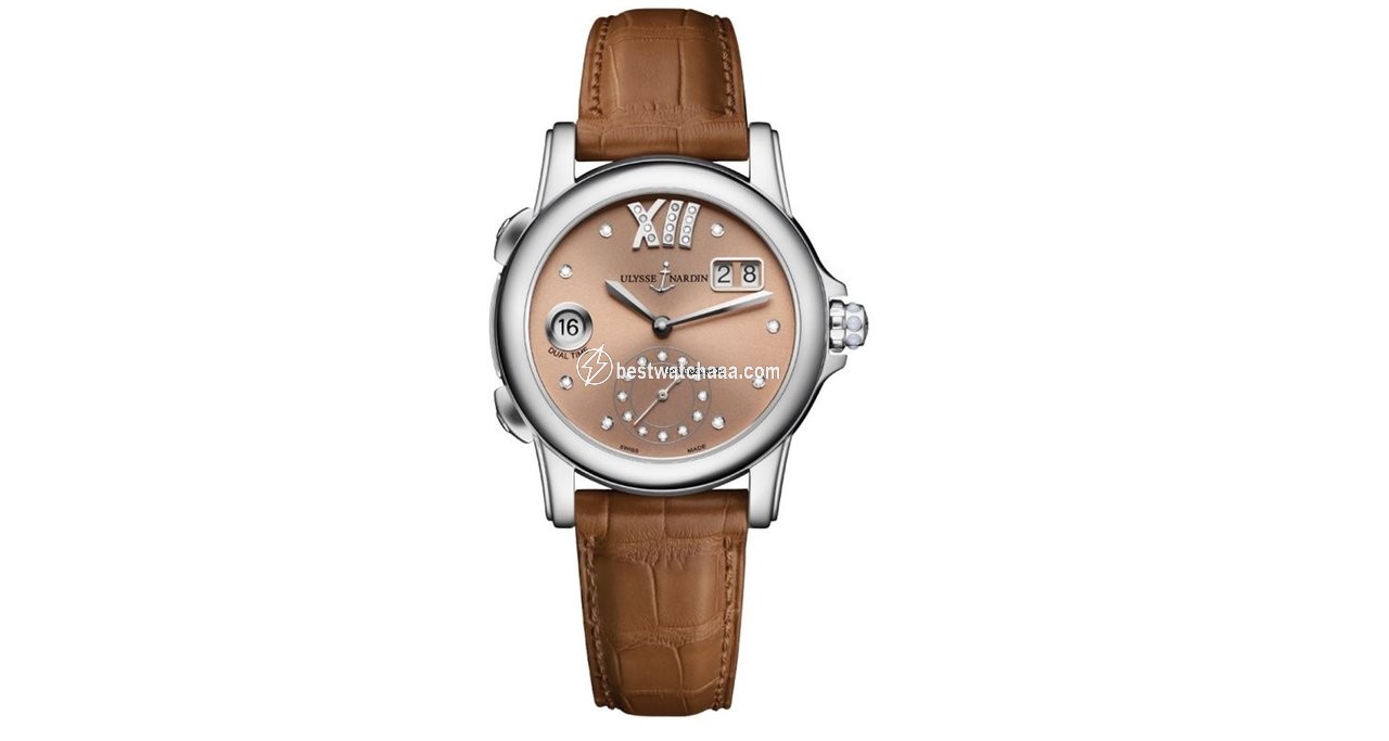 Ulysse Nardin Dual Time Womens watch Automatic Steel 3343-222 30-09