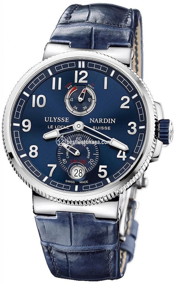 Ulysse Nardin Marine Chronometer Manufacture Mens watch Unisex Automatic Steel 1183-126