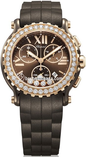 Chopard Happy Sport Womens watch Quartz Ceramic 288515-9004