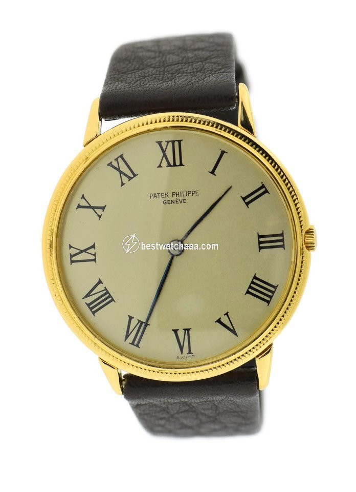 Patek Philippe Calatrava Mens watch Unisex Manual winding Yellow gold 3758J