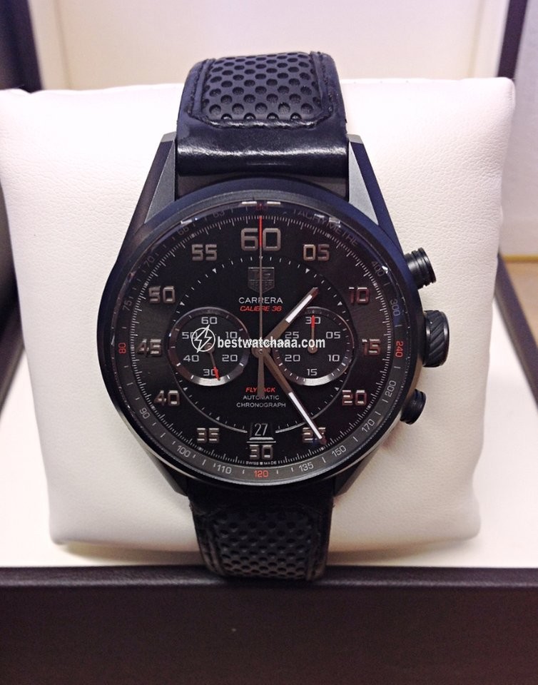 TAG Heuer Carrera Calibre 36 Mens watch Unisex Automatic Titanium CAR2B80.FC6325
