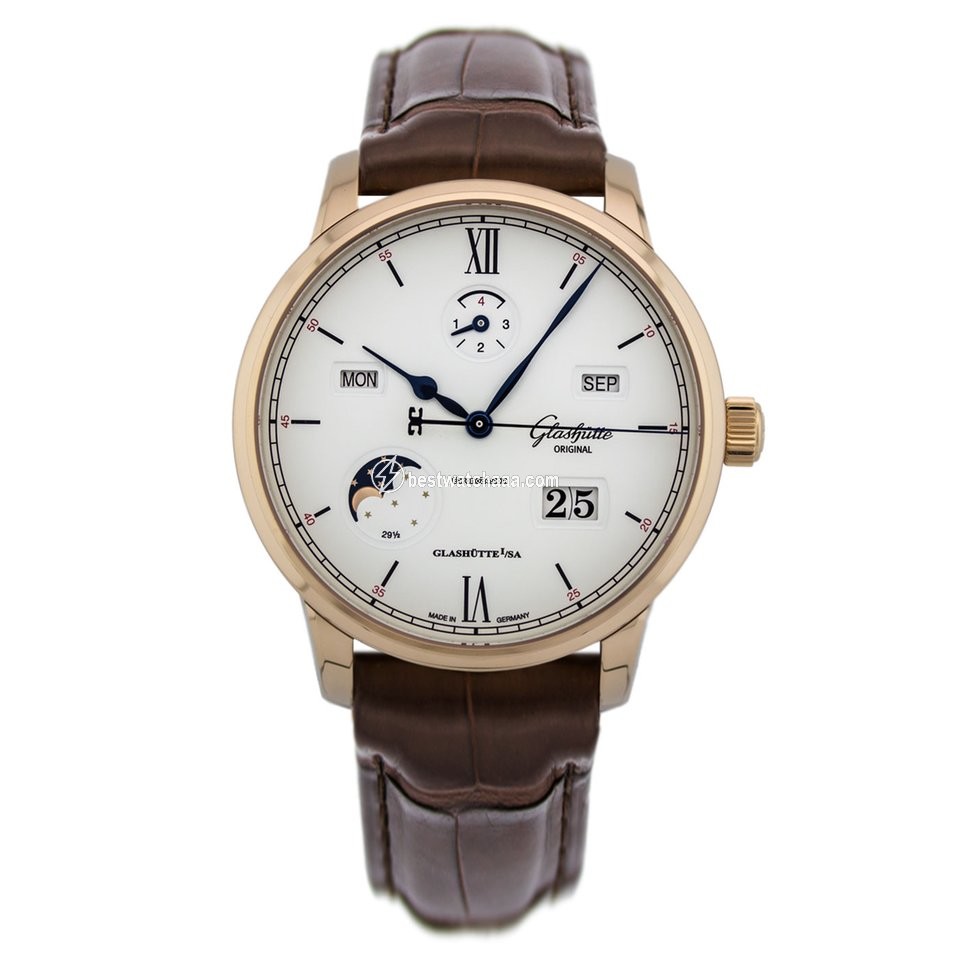 Glash��tte Original Senator Excellence Mens watch Unisex Automatic Red gold 1-36-02-02-05-30 or 36-02-02-05-30