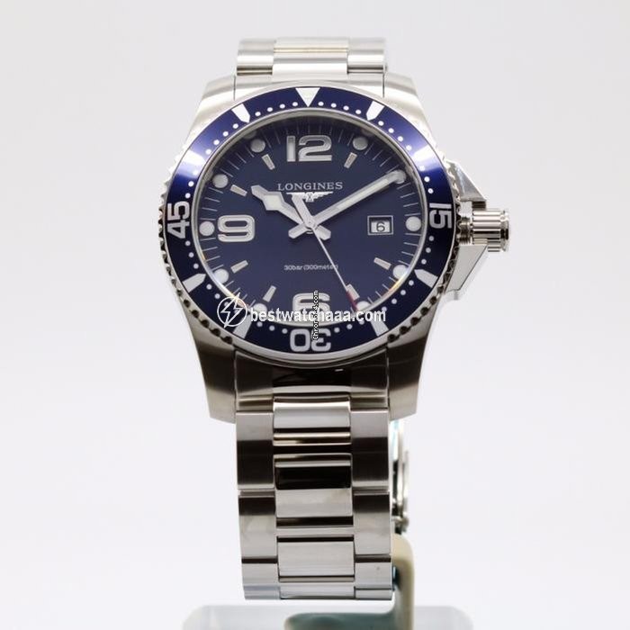 Longines HydroConquest Mens watch Unisex Quartz Steel L3.840.4.96.6
