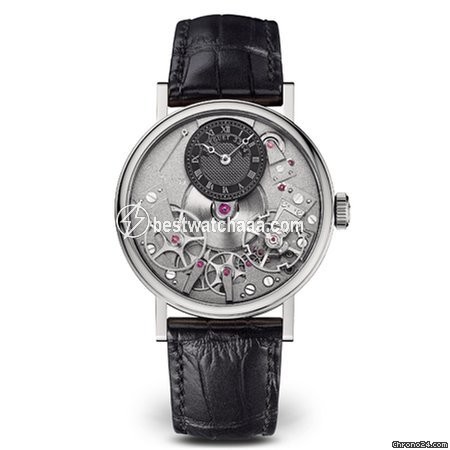 Breguet Tradition Mens watch Unisex Manual winding White gold 7027BB G9 9V6