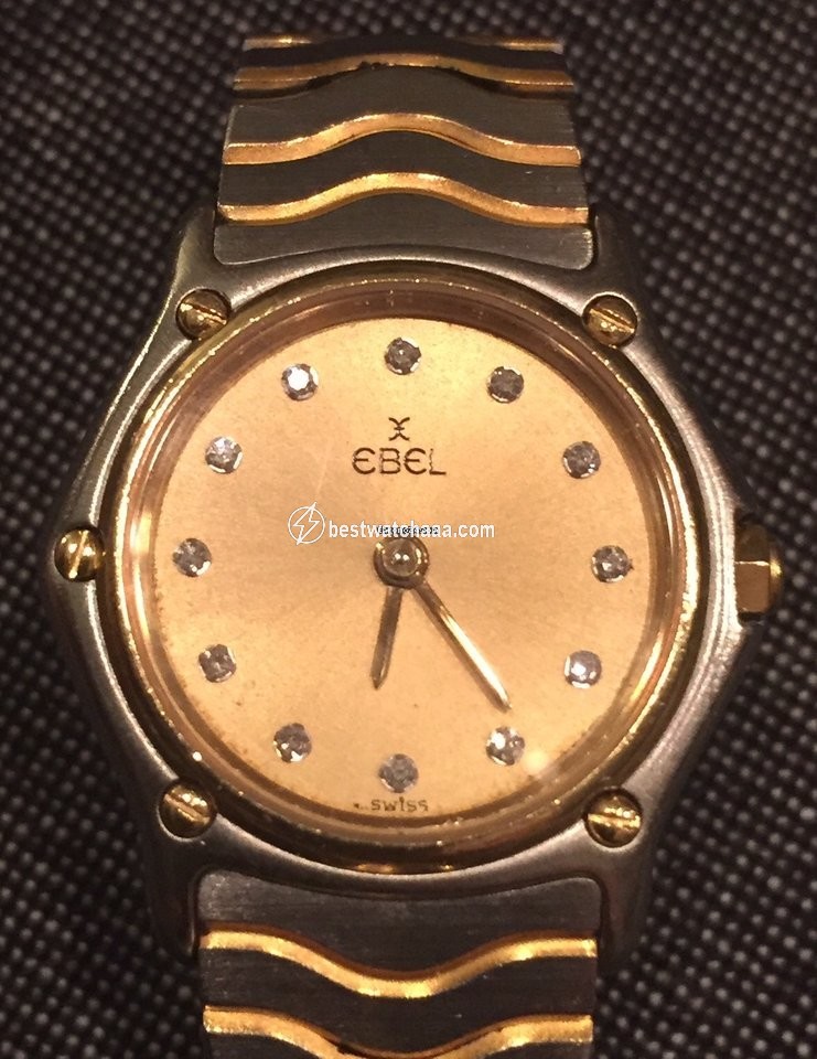 Ebel Sport Womens watch Quartz Gold Steel 166901