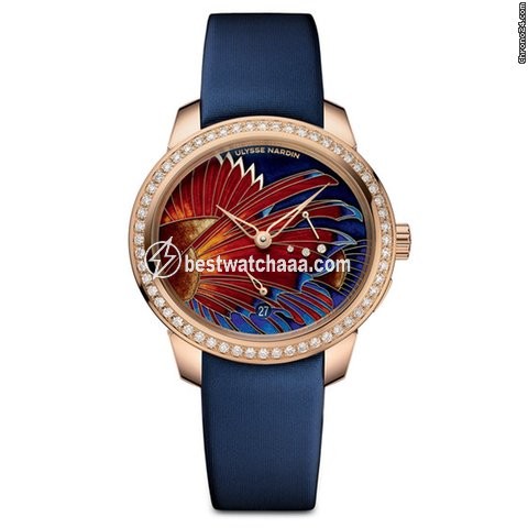 Ulysse Nardin Jade Womens watch Automatic Rose gold 3106-125B LIONFISH