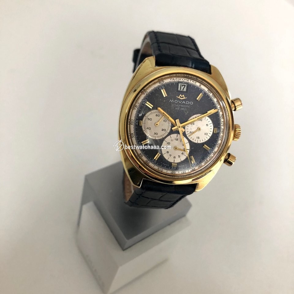 Movado Datron Mens watch Unisex Automatic Gold Steel HS 360 Sub Sea