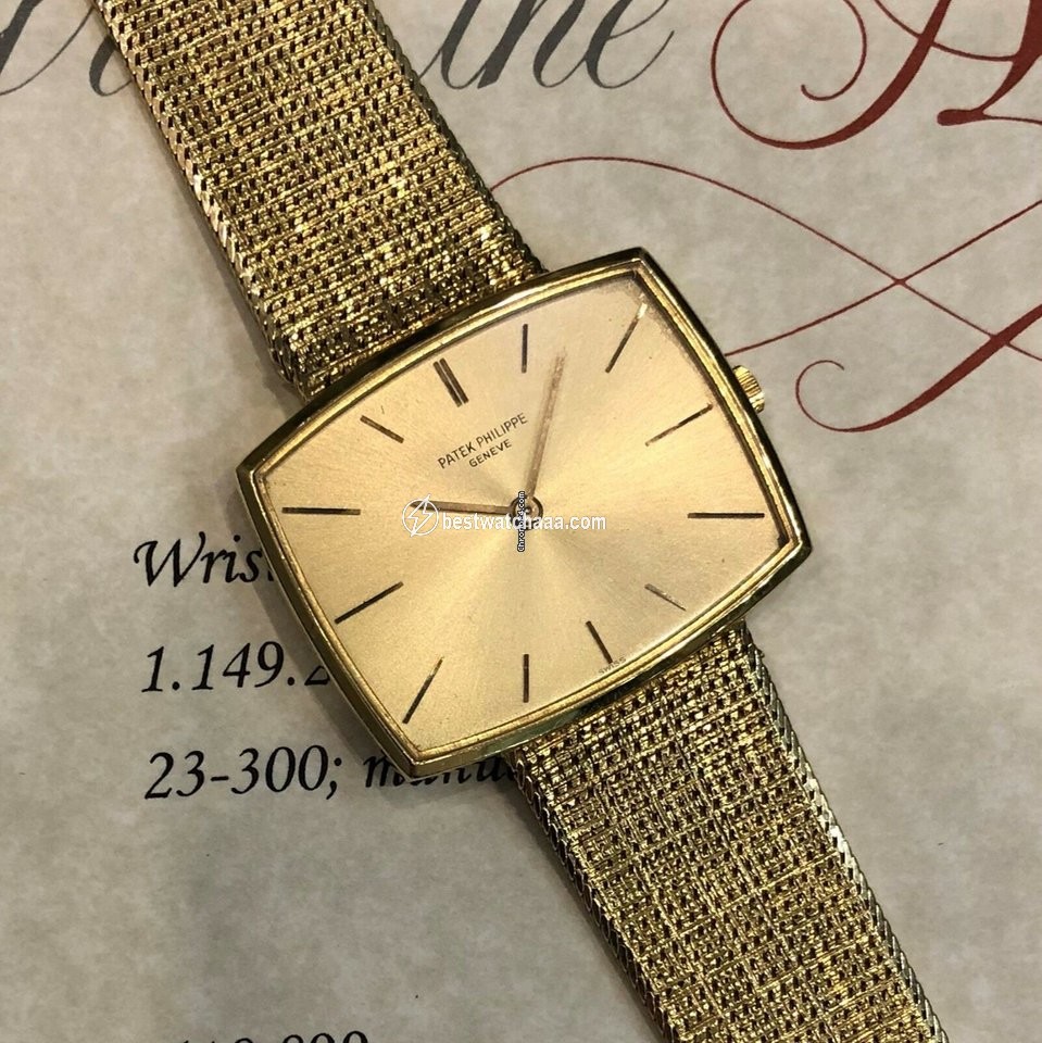 Patek Philippe Vintage Mens watch Unisex Manual winding Yellow gold 3527