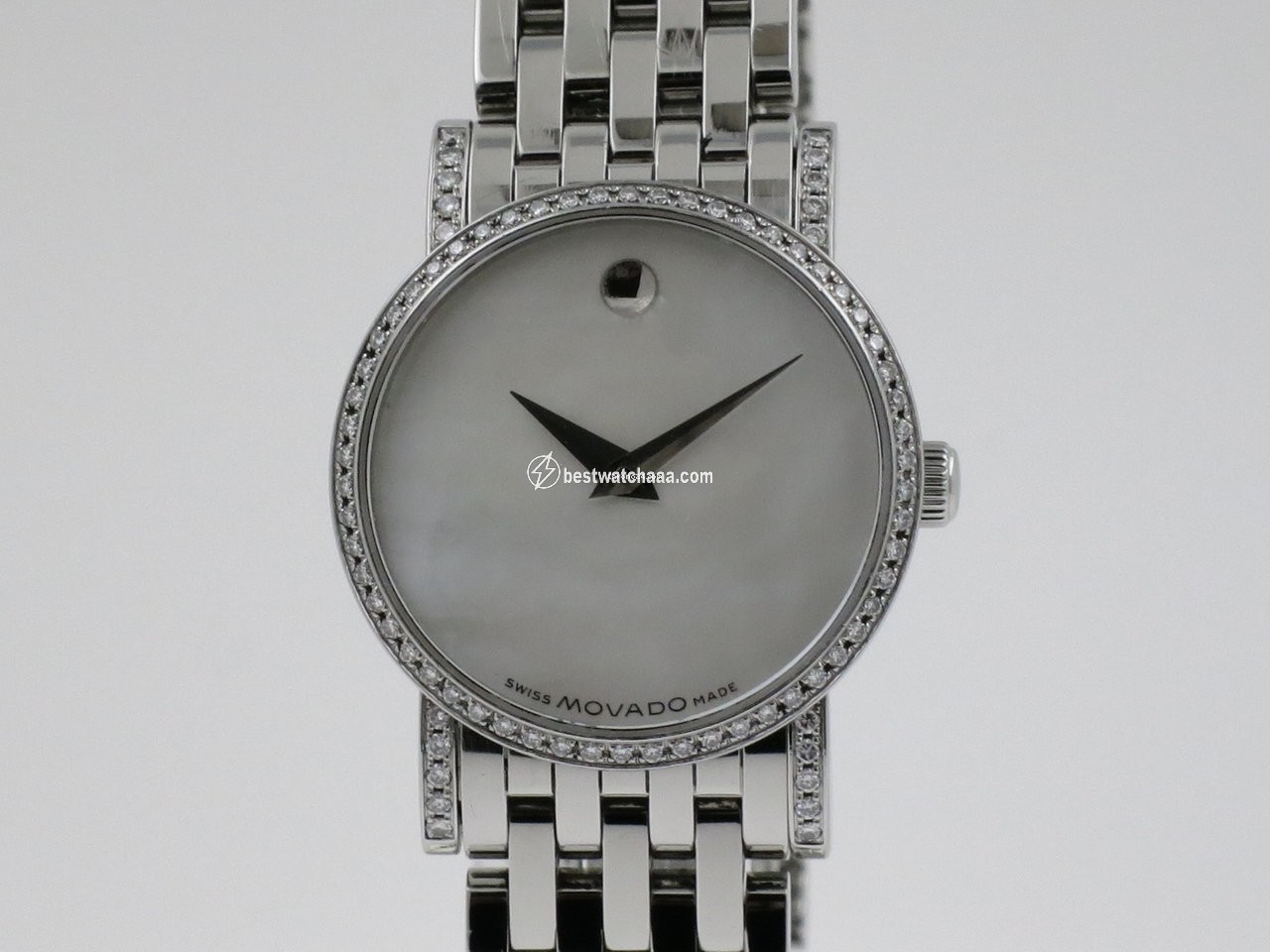 Movado Museum Womens watch Automatic Steel 84 N8 1870S
