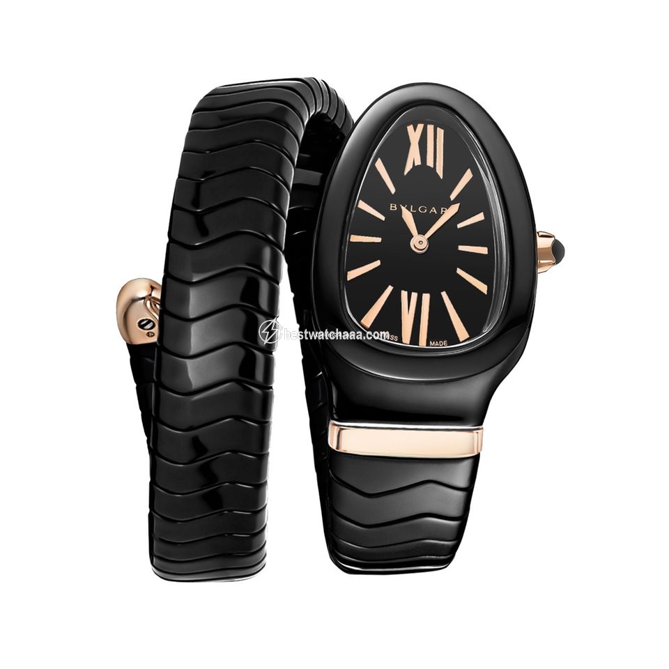 Bulgari Serpenti Womens watch Quartz Ceramic 102734 SPC35BCBC.1T
