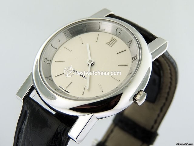 Bulgari Mens watch Unisex Automatic Platinum AT35PL AUT