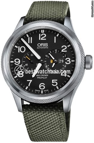 Oris Big Crown ProPilot Worldtimer Mens watch Unisex Automatic Steel 01 690 7735 4164-07 5 22 14FC