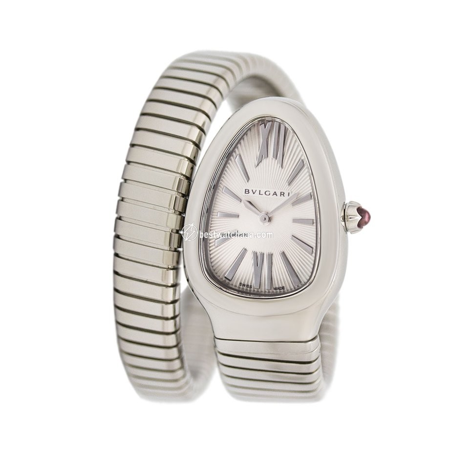 Bulgari Serpenti Womens watch Quartz Steel 101828 SP35C6SS.1T L