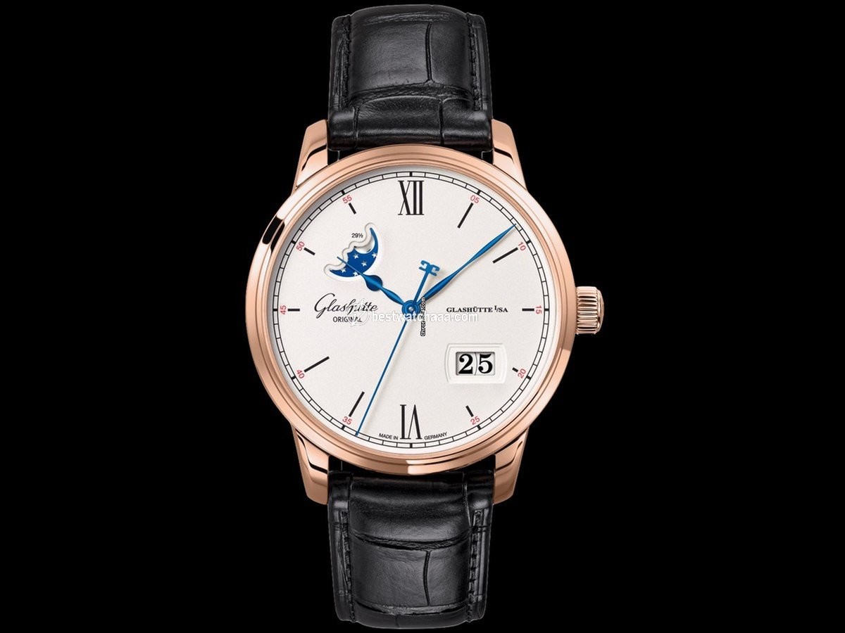 Glash��tte Original Senator Excellence Mens watch Unisex Automatic Red gold 1-36-04-02-05-30 or 36-04-02-05-30