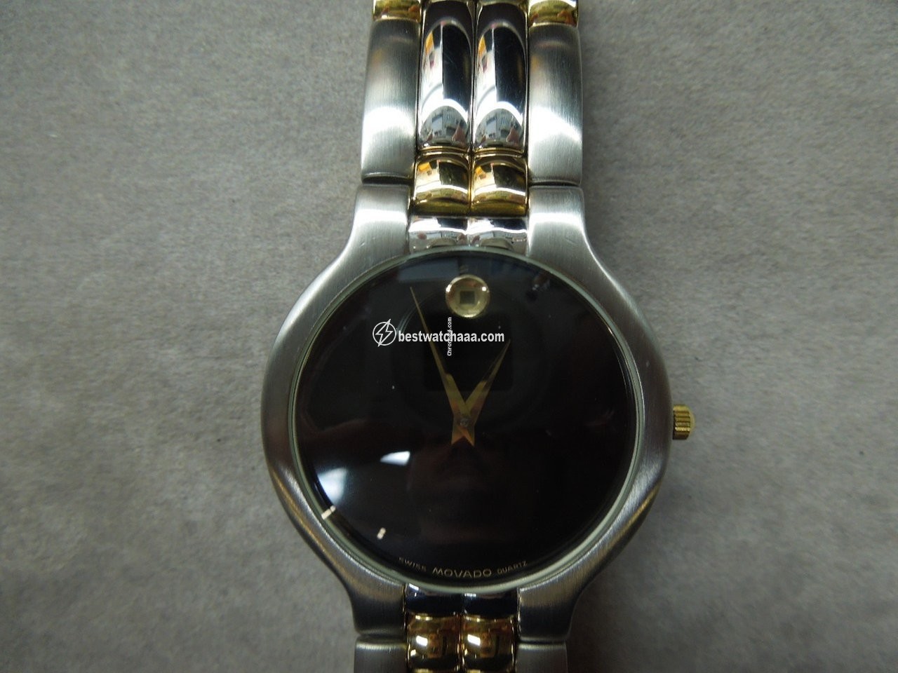 Movado Mens watch Unisex Quartz Steel Movado 84.A2.0871.0479