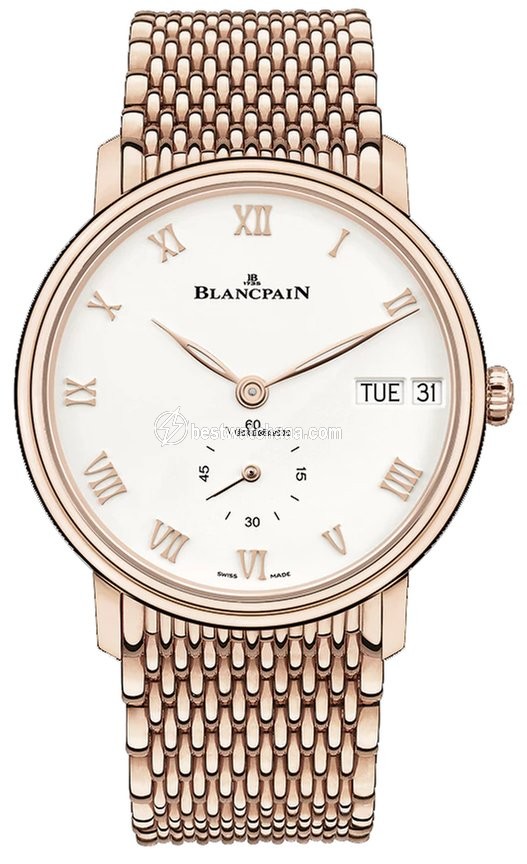 Blancpain Villeret Ultra-Slim Mens watch Unisex Automatic Rose gold 6652-3642-mmb