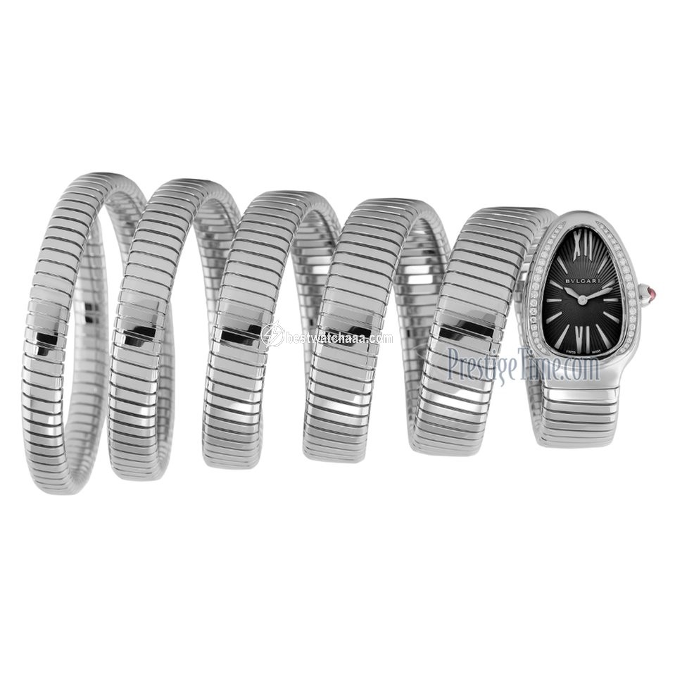 Bulgari Serpenti Womens watch Quartz Steel 102736 sp35bsds.5t