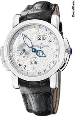 Ulysse Nardin GMT + - Perpetual Mens watch Unisex Automatic Platinum 329-60