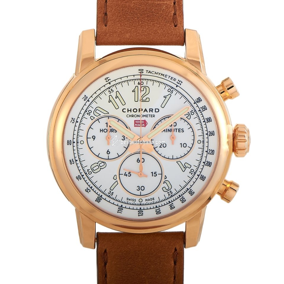 Chopard Mille Miglia Mens watch Unisex Manual winding Rose gold 161299-5001