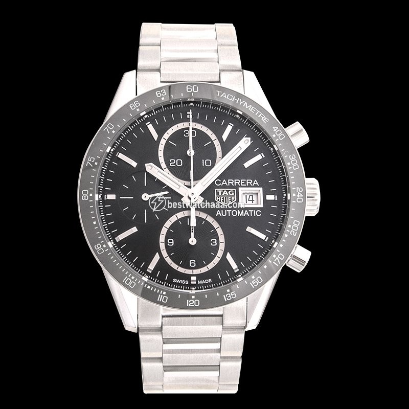 TAG Heuer Carrera Calibre 16 Mens watch Unisex Automatic Steel CV201AJ.BA0715