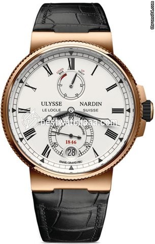 Ulysse Nardin Marine Chronometer Manufacture Mens watch Unisex Automatic Rose gold 1186-126 E0