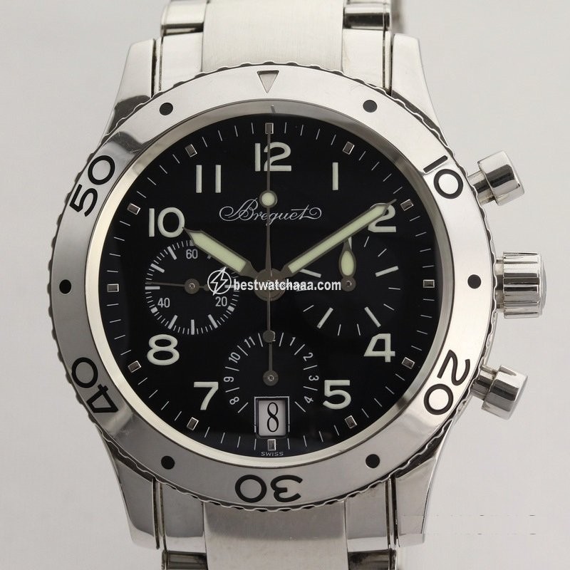Breguet Type XX - XXI - XXII Mens watch Unisex Automatic Steel 3820ST H2 SW9