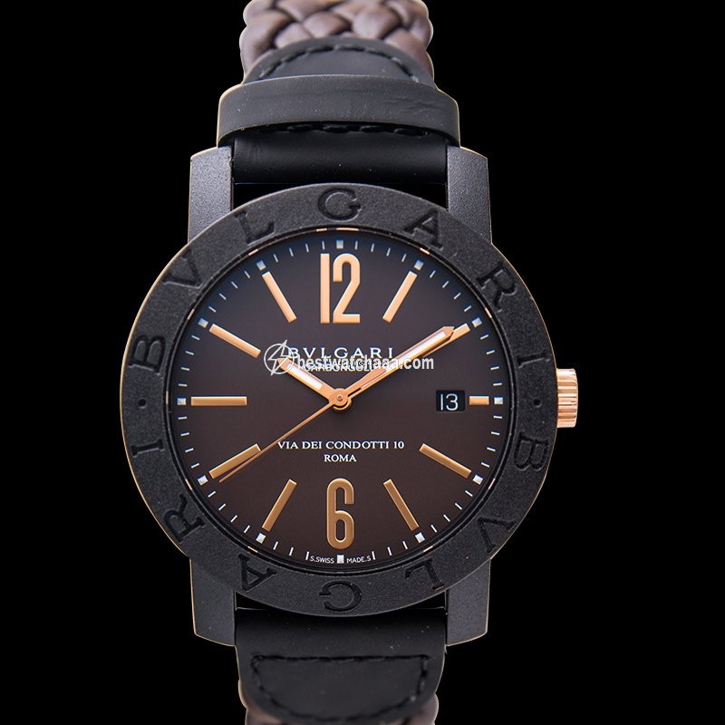 Bulgari Mens watch Unisex Automatic Steel 102633