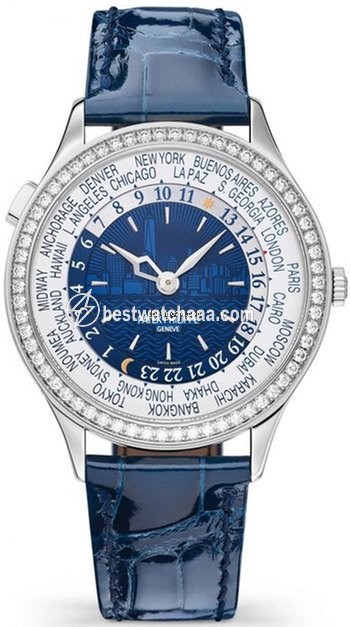 Patek Philippe World Time Womens watch Automatic White gold 7130G-015