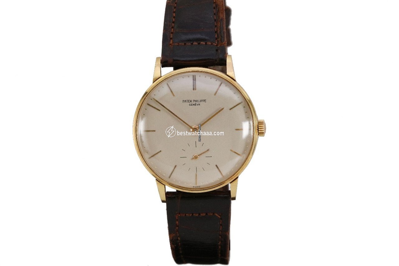 Patek Philippe Calatrava Mens watch Unisex Manual winding Yellow gold 3410