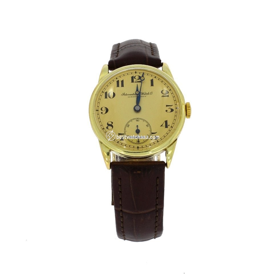 IWC Mens watch Unisex Manual winding Yellow gold 975402