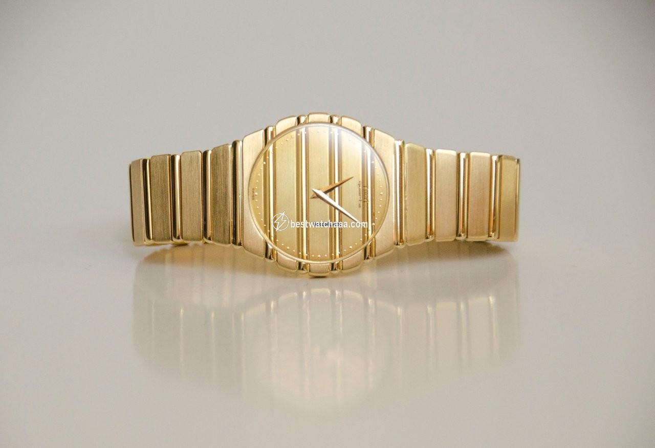 Piaget Polo Mens watch Unisex Quartz Yellow gold 7761 C701