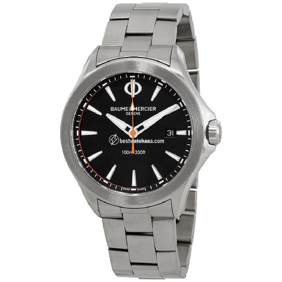 Baume & Mercier Clifton Mens watch Unisex Quartz Steel MOA 10412