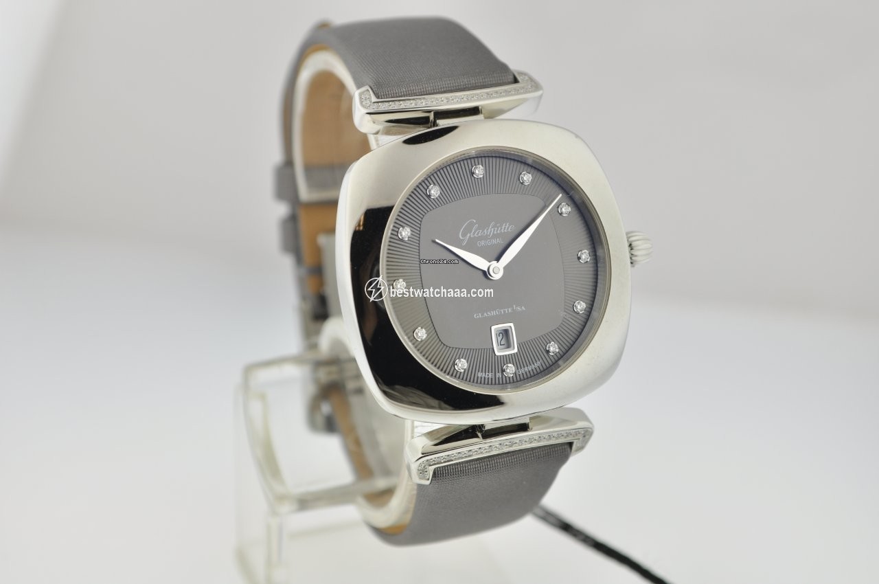 Glash��tte Original Pavonina Mens watch Unisex Manual winding Steel 10301061202