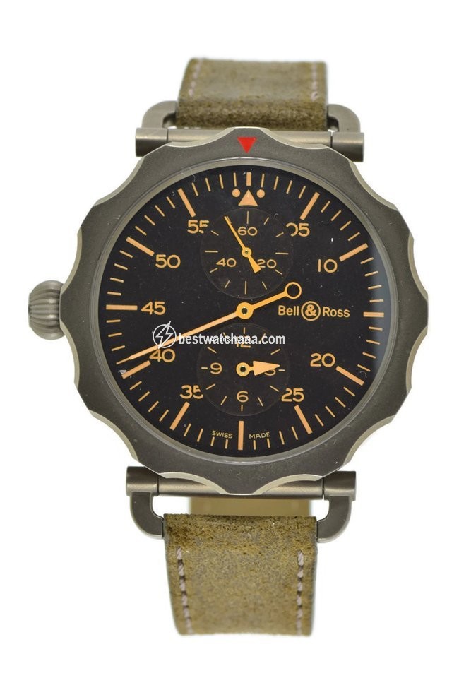 Bell & Ross Vintage Mens watch Unisex Automatic Steel BRWW2-REG-HER SCA