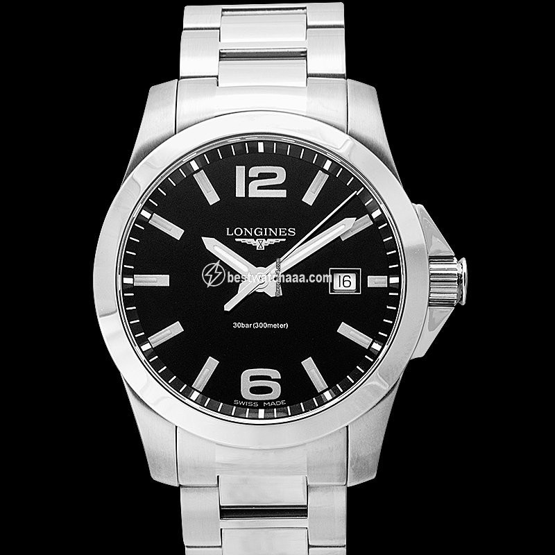 Longines Conquest Mens watch Unisex Quartz Steel L37594586