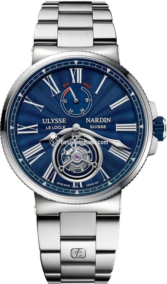 Ulysse Nardin Marine Tourbillon Mens watch Unisex Automatic Steel 1283-181-7m e3