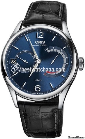 Oris Artelier Calibre 111 Mens watch Unisex Manual winding Steel 01 111 7700 4065-Set 1 23 72FC