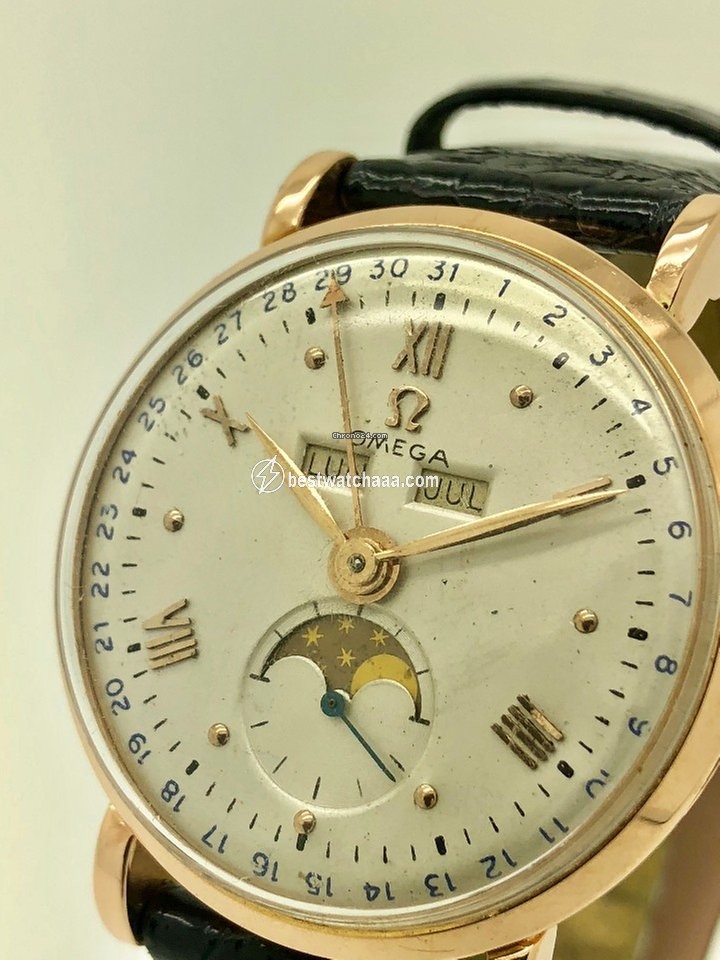 Omega Mens watch Unisex Manual winding Rose gold 2473