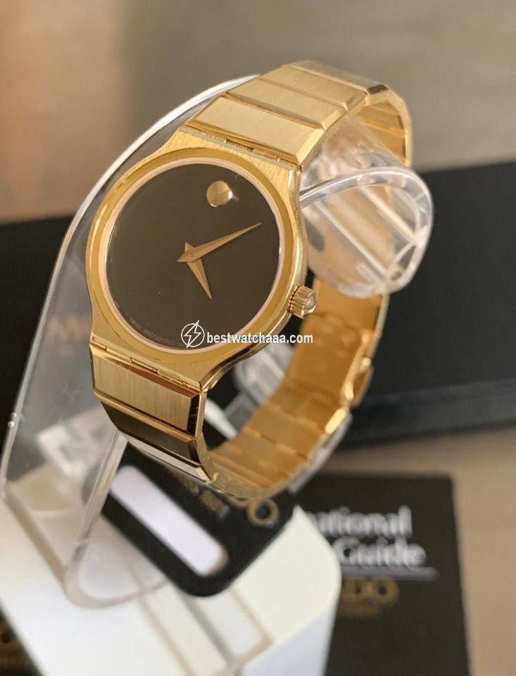 Movado Museum Womens watch Quartz Yellow gold ref.Saphire n C80 - 40-40-884 RGlox - LTD ref. n 254