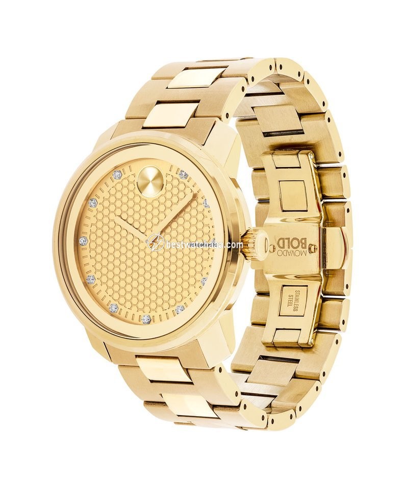 Movado Bold Mens watch Unisex Quartz Steel 3600374